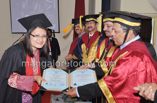 4th convocation of Nitte University 